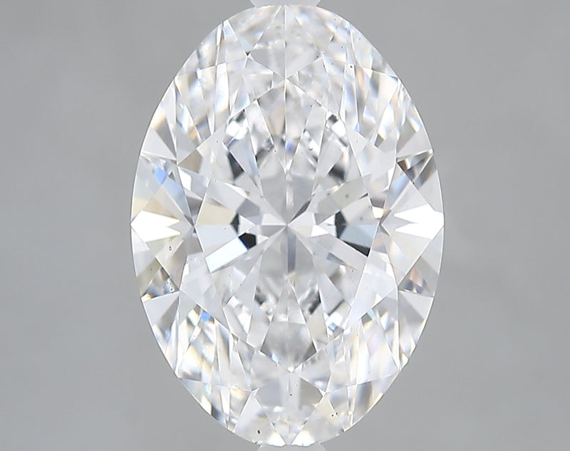 Lab-Grown 3.81 Carat Oval Shape Diamond color E Clarity VS2, precious stones, engagement diamonds