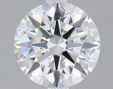 Lab-Grown 1.55 Carat Round Brilliant Diamond color D Clarity VS1 With GIA Certificate, precious stones, engagement diamonds