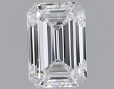 Lab-Grown 0.93 Carat Emerald Cut Diamond color E Clarity VS1, precious stones, engagement diamonds