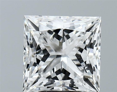 Lab-Grown 4.24 Carat Princess Cut Diamond color D Clarity VS2, precious stones, engagement diamonds