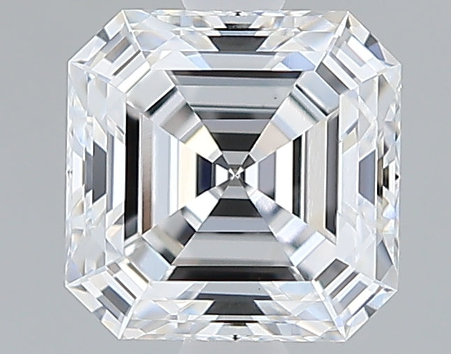 Lab-Grown 1.32 Carat Asscher Cut Diamond color D Clarity VS1 With GIA Certificate, precious stones, engagement diamonds