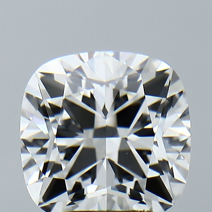 Lab-Grown 3.16 Carat Square Cushion Cut Diamond color E Clarity VVS2, precious stones, engagement diamonds