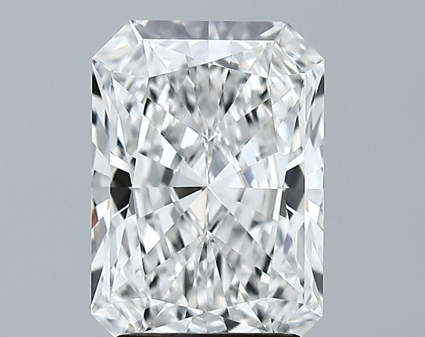 Lab-Grown 2.76 Carat Radiant Cut Diamond color E Clarity VVS2 With GIA Certificate, precious stones, engagement diamonds