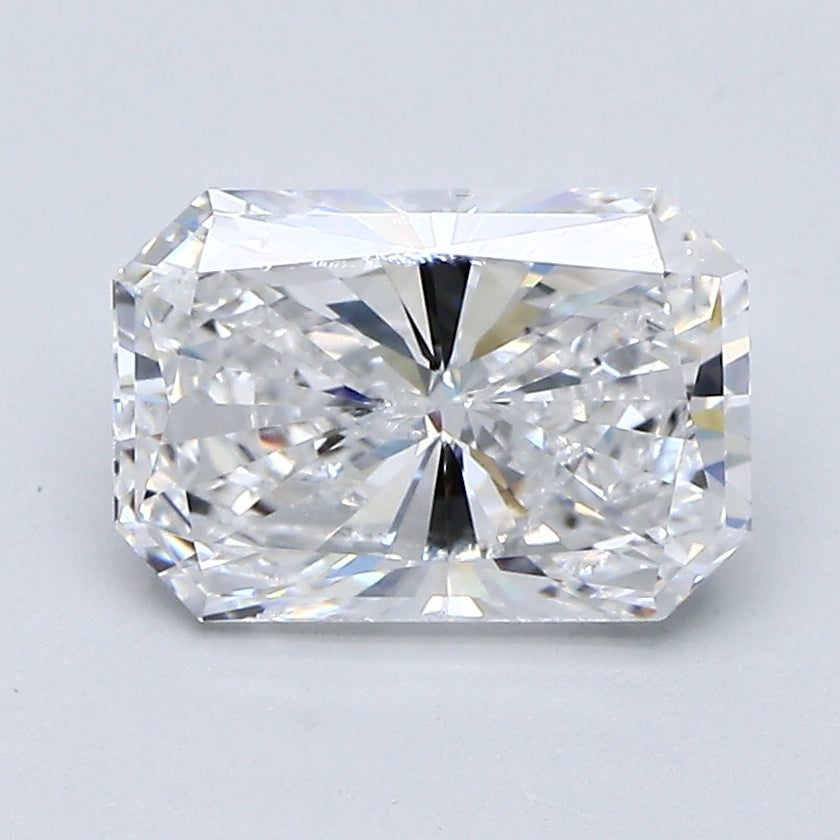 2.06 Ct Radiant Cut Diamond GIA Certified E-SI2 Natural , natural diamonds, precious stones, engagement diamonds