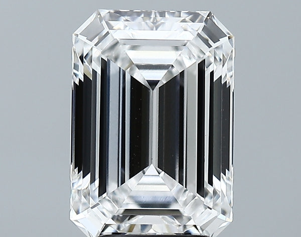 Lab-Grown 3.59 Carat Emerald Cut Diamond color E Clarity VVS2 With GIA Certificate, precious stones, engagement diamonds