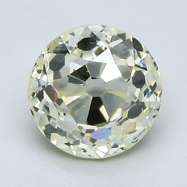 1.84 Carat Old European Cut Natural Mined Diamond Y Color SI2 Clarity With GIA Certificate, natural diamonds, precious stones, engagement diamonds