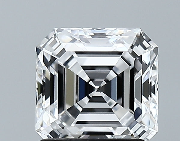 Lab-Grown 1.56 Carat Asscher Cut Diamond color D Clarity VVS1 With GIA Certificate, precious stones, engagement diamonds