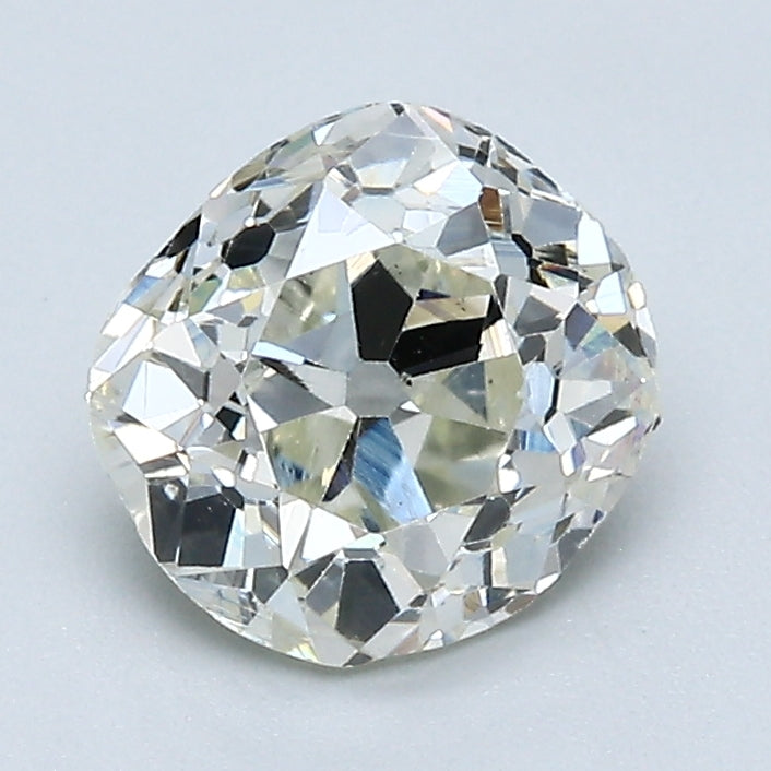 1.62 Carat Old Miner Cut Diamond color M Clarity SI1, natural diamonds, precious stones, engagement diamonds