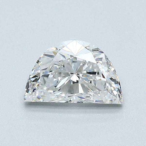 0.66 Carat Half Moon Shape Natural Mined Diamond F Color VS1 Clarity With GIA Certificate, natural diamonds, precious stones, engagement diamonds