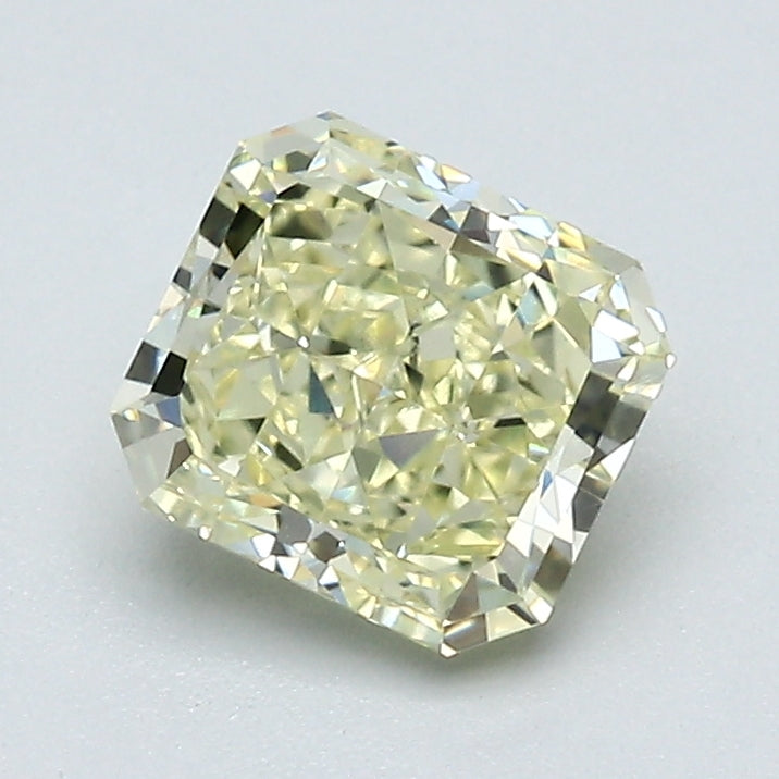 1.22 Carat Radiant Cut Natural Mined Diamond Fancy Light  Yellow Color VS2 Clarity With GIA Certificate, natural diamonds, precious stones, engagement diamonds