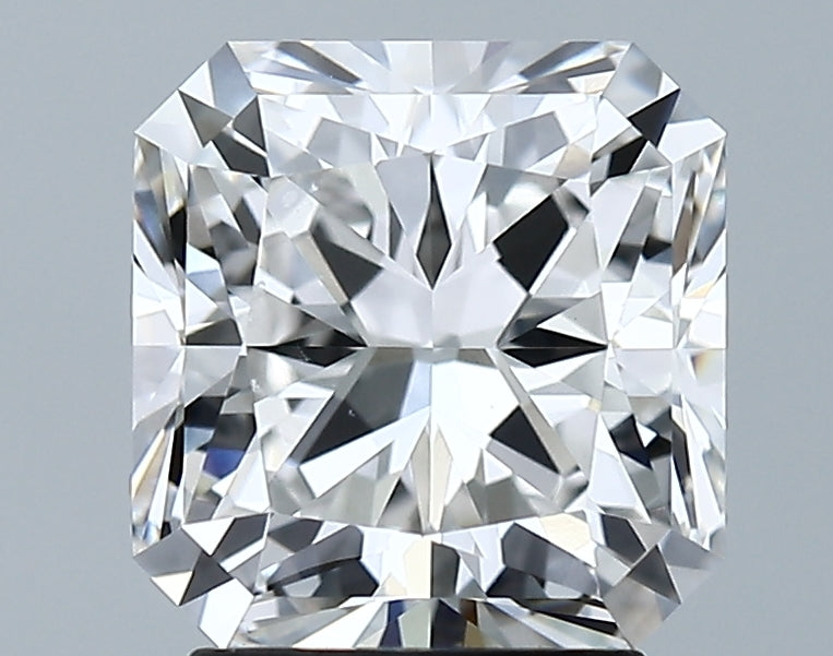 Lab-Grown 2.70 Carat Square Radiant Cut Diamond color F Clarity VVS2 With GIA Certificate, precious stones, engagement diamonds