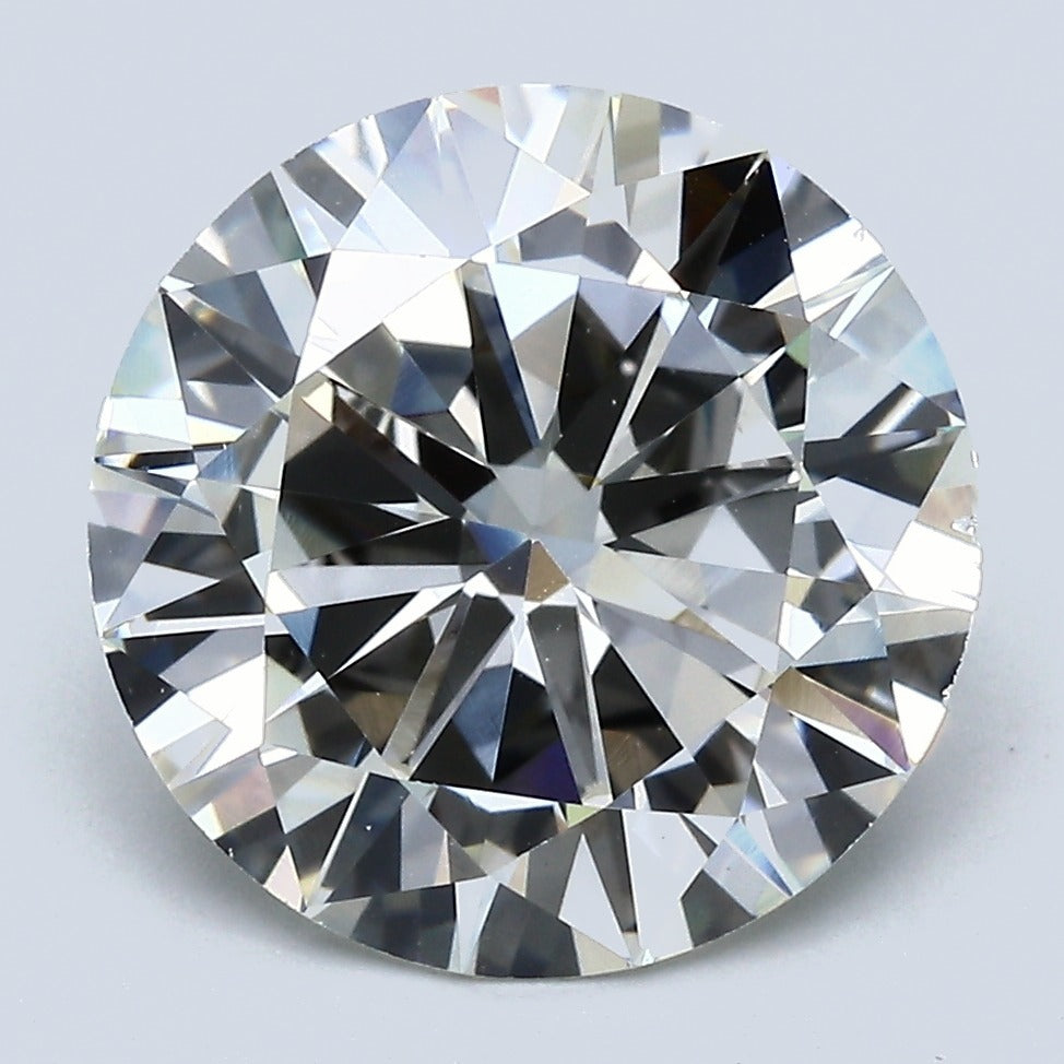 Natural 4.99 Ct Round Brilliant Diamond K-VS2 with GIA Certificate, natural diamonds, precious stones, engagement diamonds