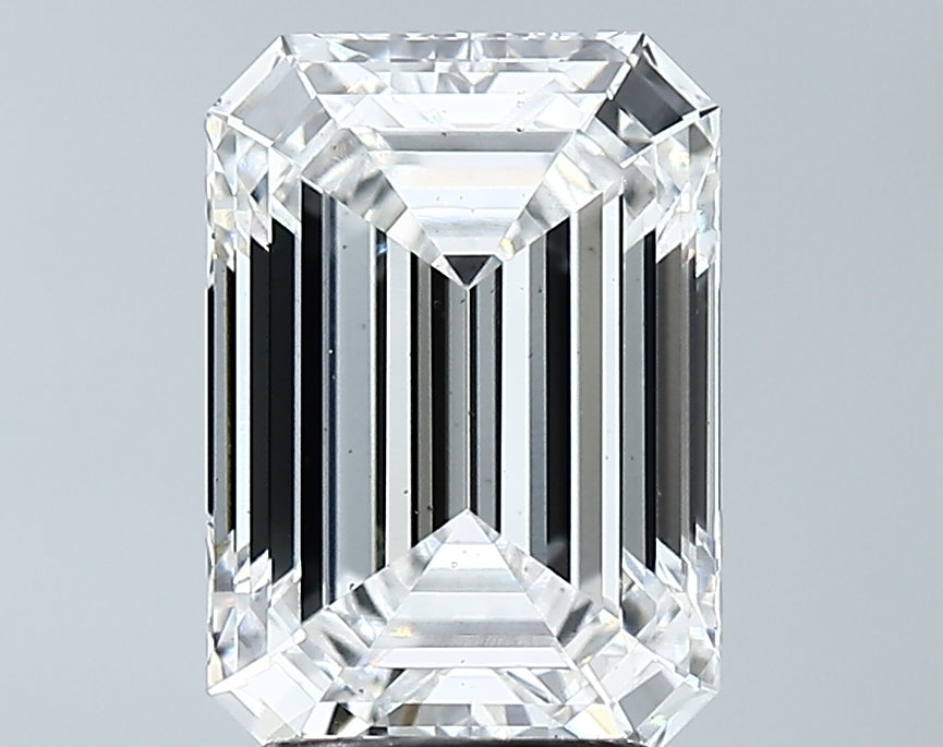 Lab-Grown 3.06 Carat Emerald Cut Diamond color D Clarity VS2 With GIA Certificate, precious stones, engagement diamonds