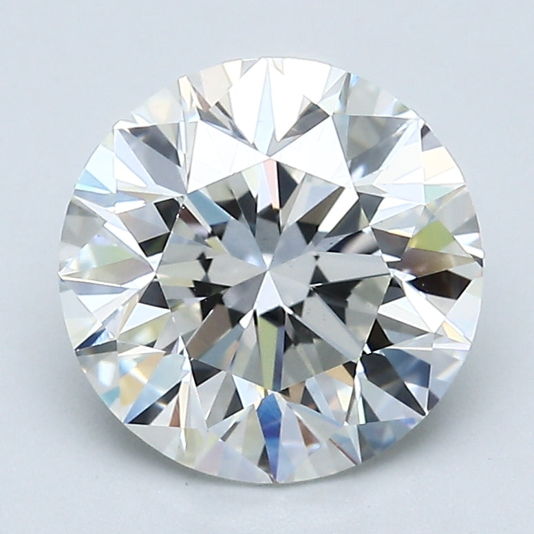Natural Loose 3.02 Carat Round Brilliant Diamond GIA Certified H-VS1, natural diamonds, precious stones, engagement diamonds