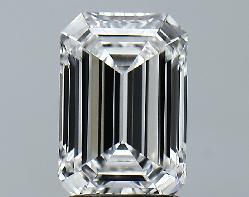Lab-Grown 2.35 Carat Emerald Cut Diamond color D Clarity VVS2 With GIA Certificate, precious stones, engagement diamonds