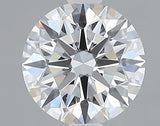 Lab-Grown 1.09 Carat Round Brilliant Diamond color D Clarity VVS2 With GIA Certificate, precious stones, engagement diamonds