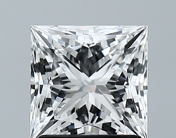 Lab-Grown 1.68 Carat Princess Cut Diamond color E Clarity VS1 With GIA Certificate, precious stones, engagement diamonds
