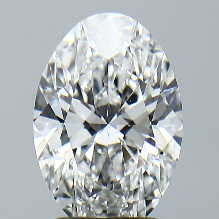 Lab-Grown 2.20 Carat Oval Shape Diamond color E Clarity VVS2, precious stones, engagement diamonds