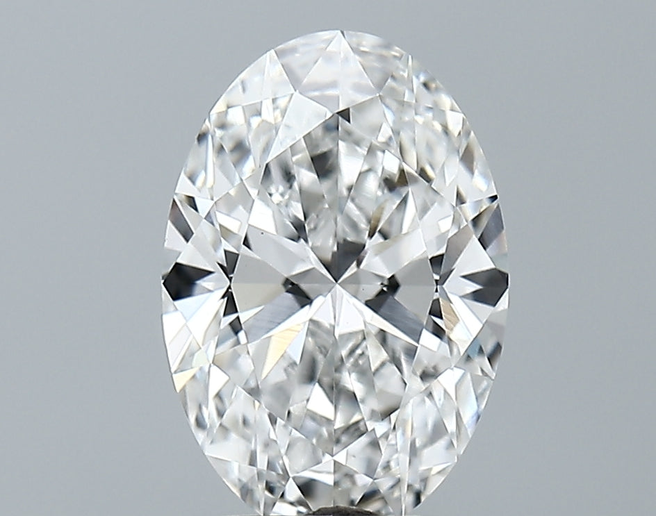 Lab-Grown 2.29 Carat Oval Shape Diamond color E Clarity VVS2, precious stones, engagement diamonds