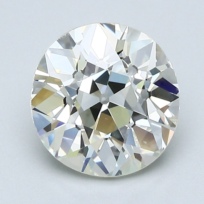 2.07 Carat Old European Cut Estate Natural Mined Diamond L Color VS2 Clarity With GIA Certificate, natural diamonds, precious stones, engagement diamonds