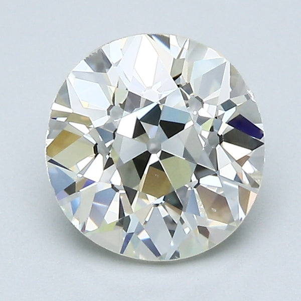 2.07 Carat Old European Cut Estate Natural Mined Diamond L Color VS2 Clarity With GIA Certificate, natural diamonds, precious stones, engagement diamonds