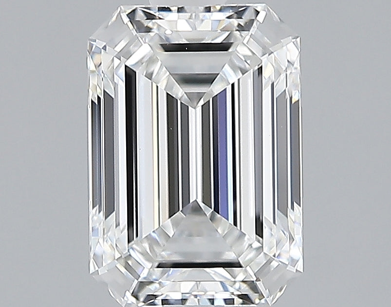 Lab-Grown 1.52 Carat Emerald Cut Diamond color E Clarity IF, precious stones, engagement diamonds