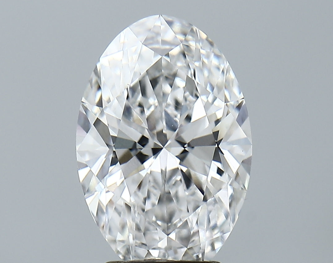 Lab-Grown 3.58 Carat Oval Shape Diamond color D Clarity VS1 With GIA Certificate, precious stones, engagement diamonds