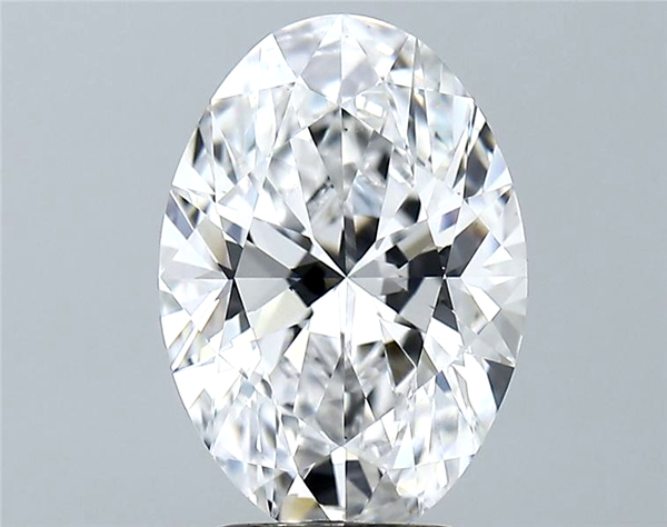 Lab-Grown 2.73 Carat Oval Shape Diamond color D Clarity VS1 With GIA Certificate, precious stones, engagement diamonds