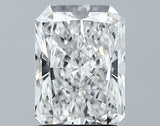 Lab-Grown 2.08 Carat Radiant Cut Diamond color E Clarity VS1, precious stones, engagement diamonds