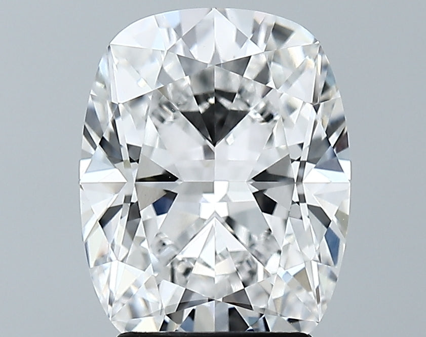 Lab-Grown 3.11 Carat Cushion Brilliant Diamond color E Clarity VVS2 With GIA Certificate, precious stones, engagement diamonds