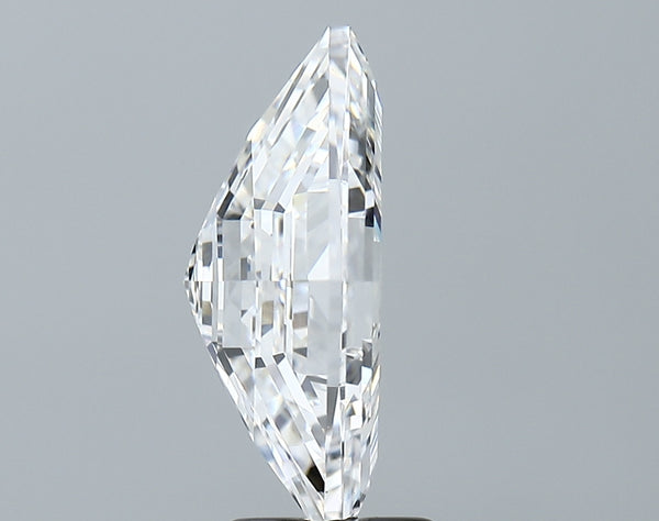 Lab-Grown 3.00 Carat Lozenge Step Cut Diamond color D Clarity VS1 With GIA Certificate, precious stones, engagement diamonds