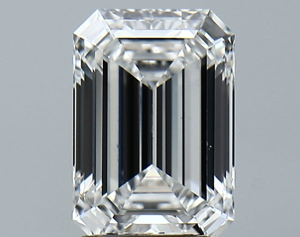 Lab-Grown 2.26 Carat Emerald Cut Diamond color E Clarity VS1, precious stones, engagement diamonds