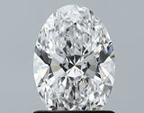 Lab-Grown 1.06 Carat Oval Shape Diamond color D Clarity VS1 With GIA Certificate, precious stones, engagement diamonds