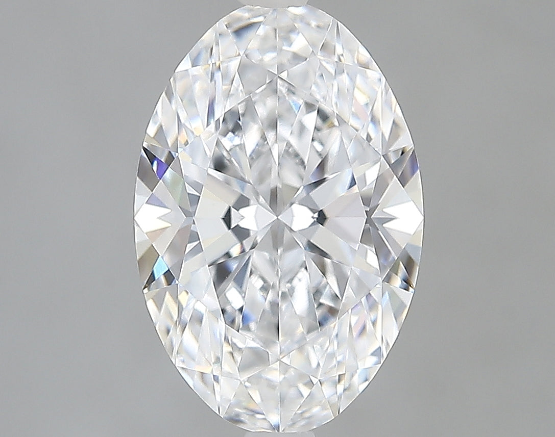 Lab-Grown 2.18 Carat Oval Shape Diamond color D Clarity VS1 With GIA Certificate, precious stones, engagement diamonds
