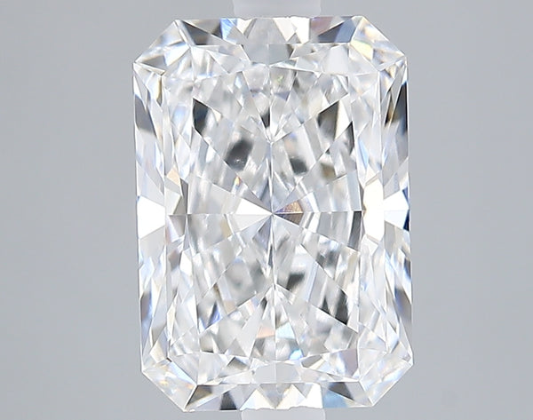 Lab-Grown 2.70 Carat Radiant Cut Diamond color E Clarity VVS2 With GIA Certificate, precious stones, engagement diamonds