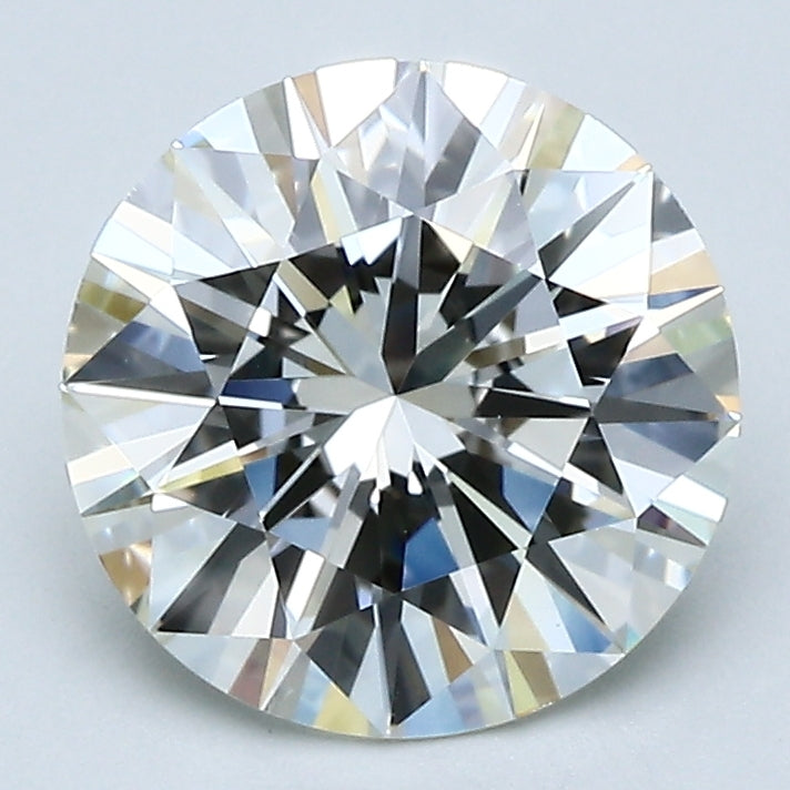 2.54 Carat Round Brilliant Natural Mined Diamond K Color VS2 Clarity With GIA Certificate, natural diamonds, precious stones, engagement diamonds
