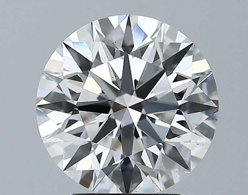 Lab-Grown 2.76 Carat Round Brilliant Diamond color E Clarity VS1 With GIA Certificate, precious stones, engagement diamonds