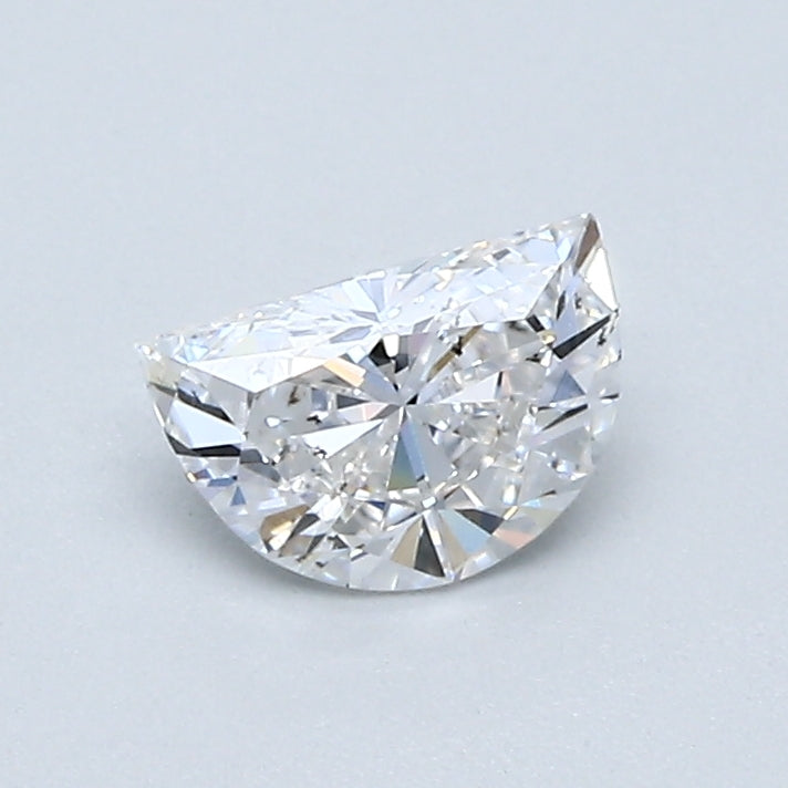 0.52 Carat Half Moon Shape Diamond color E Clarity VS1, natural diamonds, precious stones, engagement diamonds