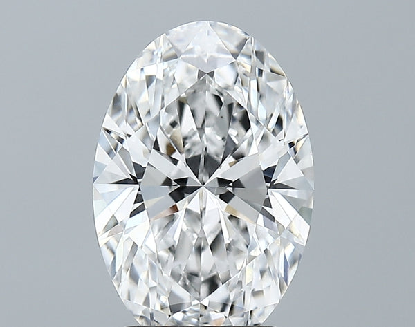 Lab-Grown 3.01 Carat Oval Shape Diamond color E Clarity VS1 With GIA Certificate, precious stones, engagement diamonds