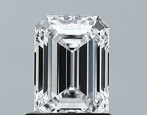 Lab-Grown 1.07 Carat Emerald Cut Diamond color D Clarity VVS2, precious stones, engagement diamonds