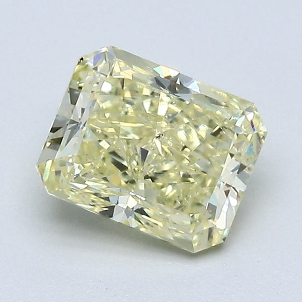 1.18 Carat Radiant Cut Natural Mined Diamond Fancy  Yellow Color SI2 Clarity With GIA Certificate, natural diamonds, precious stones, engagement diamonds