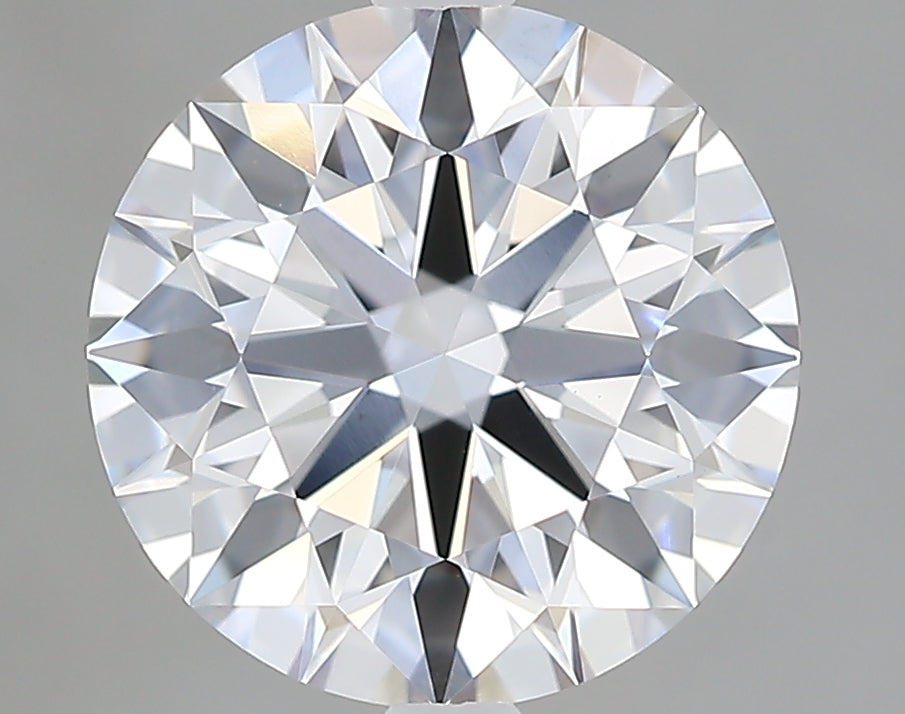 Lab-Grown 2.81 Carat Round Brilliant Diamond color E Clarity VVS2, precious stones, engagement diamonds