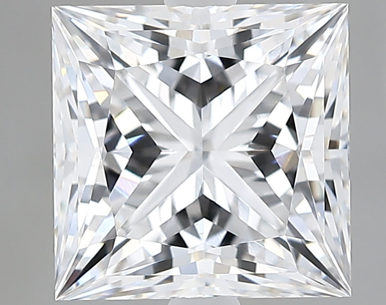 Lab-Grown 2.84 Carat Princess Cut Diamond color D Clarity VS1 With GIA Certificate, precious stones, engagement diamonds