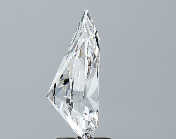 Lab-Grown 3.15 Carat Pear Shape Diamond color D Clarity VS1 With GIA Certificate, precious stones, engagement diamonds