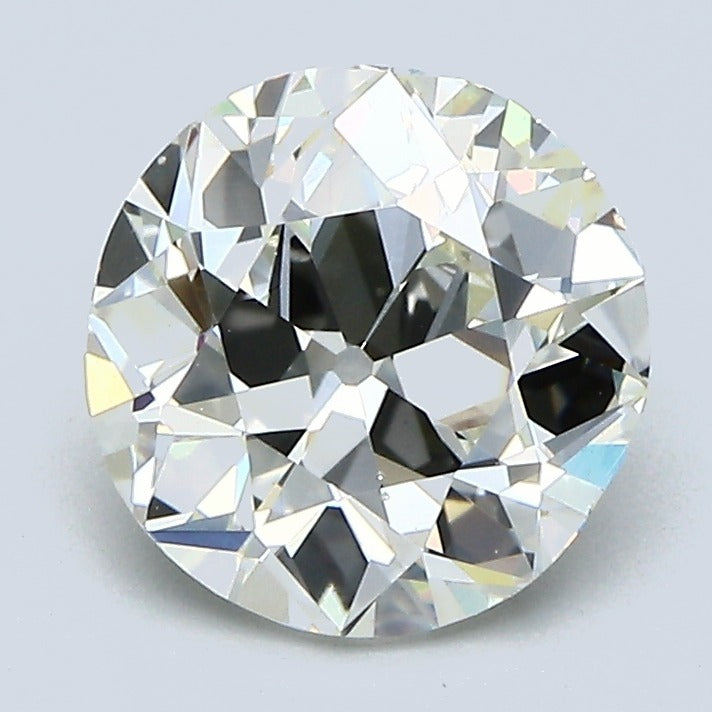 2.18 Carat Old European Cut Antique Natural Mined Diamond L Color SI1 Clarity With GIA Certificate, natural diamonds, precious stones, engagement diamonds