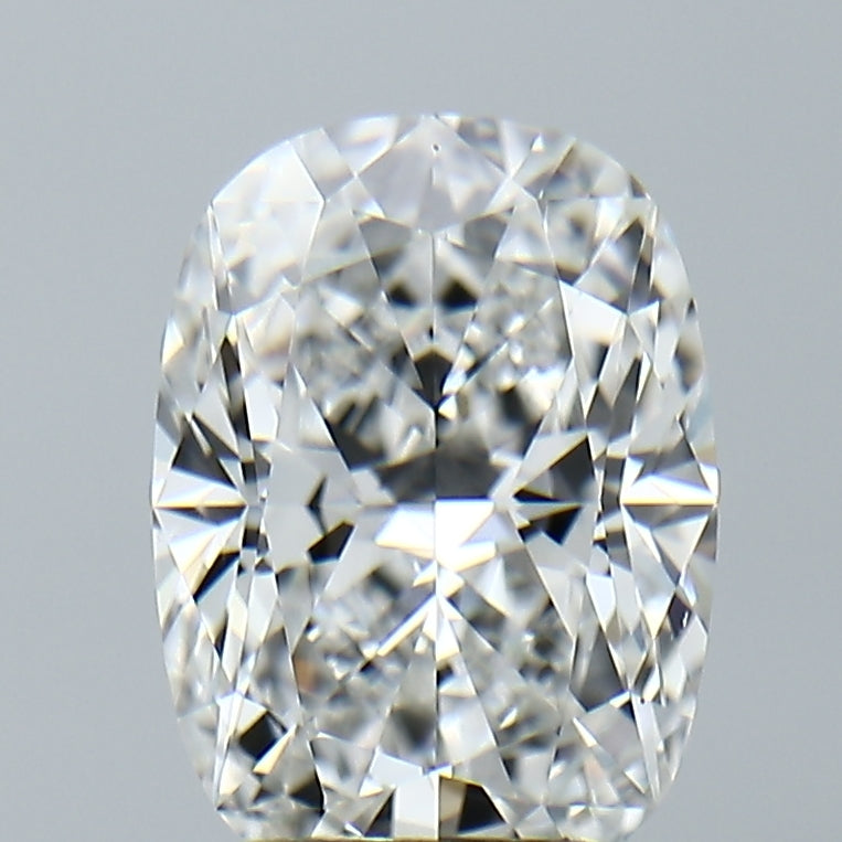 Lab-Grown 2.93 Carat Cushion Brilliant Diamond color E Clarity VVS2, precious stones, engagement diamonds