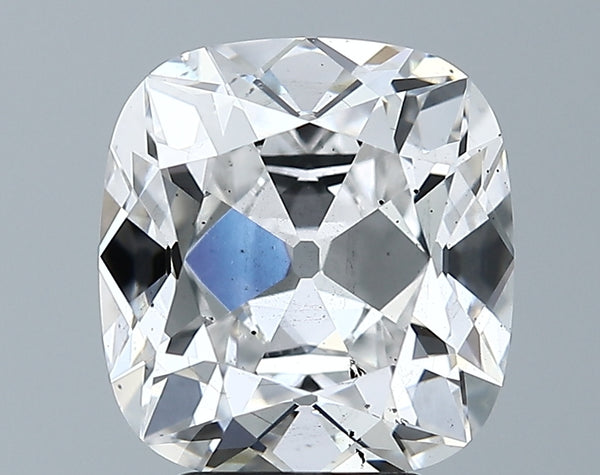 Lab-Grown 3.75 Carat Antique Cushion Cut Diamond color E Clarity SI1 With GIA Certificate, precious stones, engagement diamonds