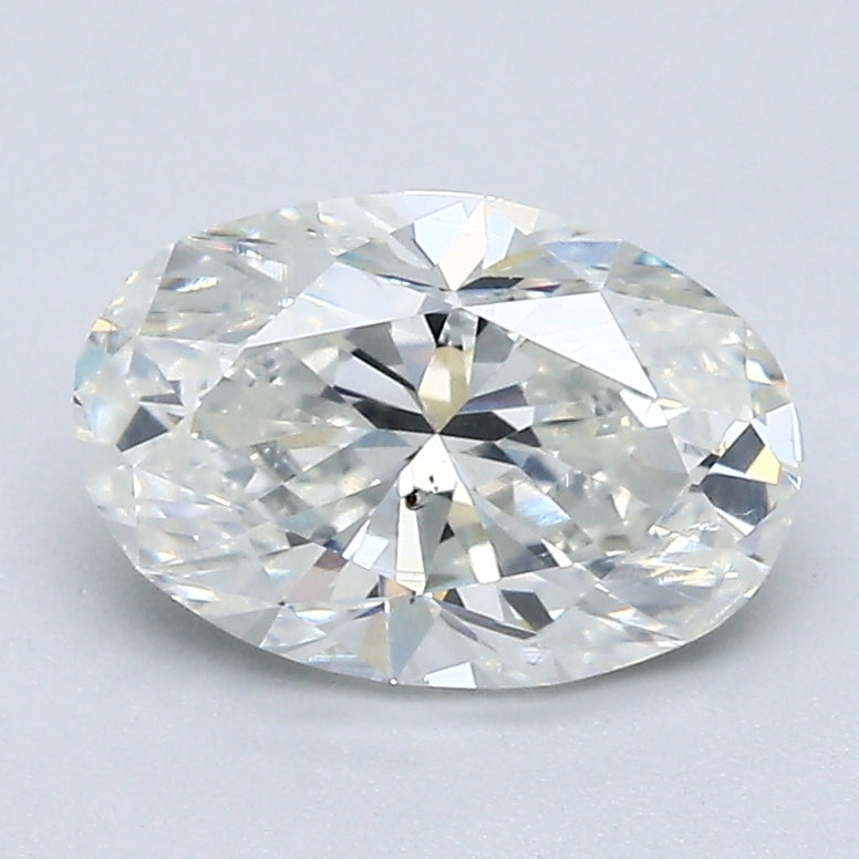 1.58 Carat Oval Shape Natural Mined Diamond H Color SI2 Clarity With GIA Certificate, natural diamonds, precious stones, engagement diamonds