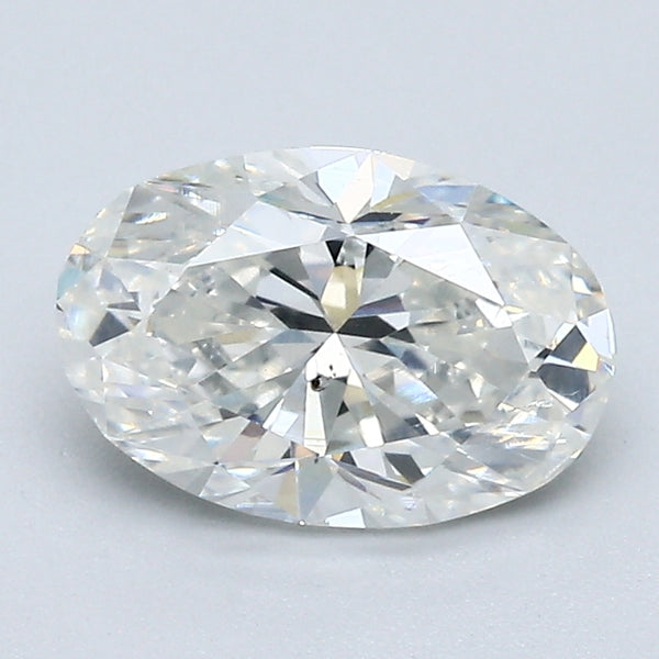 1.58 Carat Oval Shape Natural Mined Diamond H Color SI2 Clarity With GIA Certificate, natural diamonds, precious stones, engagement diamonds