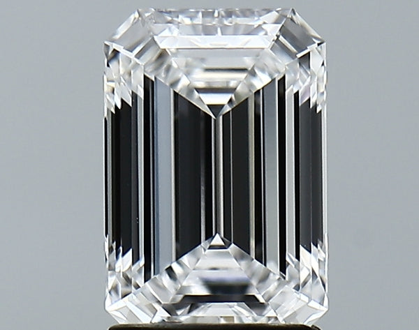 Lab-Grown 2.07 Carat Emerald Cut Diamond color D Clarity VS1 With GIA Certificate, precious stones, engagement diamonds